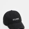 Reclaimed Vintage Unisex Logo Cap In Black For Unisex -Fit Outfits Store 205710142 1 black