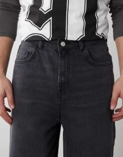 Reclaimed Vintage Baggy Dad Jean In Washed Black For Men -Fit Outfits Store 206647311 5