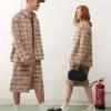 Reclaimed Vintage Unisex Check Cord Co-ord -Fit Outfits Store 206746887 3