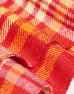 Reclaimed Vintage Unisex Scarf In Mixed Check With Branding Tab For Unisex Multi -Fit Outfits Store 206749622 3