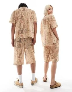 Reclaimed Vintage Unisex Short With Rodeo Print For Unisex Multi 10 Reclaimed Vintage Unisex Short With Rodeo Print For Unisex Multi -Fit Outfits Store 206934632 4