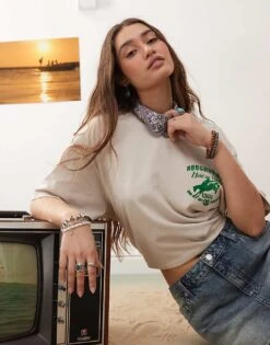 Reclaimed Vintage X Outer Banks Unisex Neck Tie For Unisex Purple -Fit Outfits Store 207250297 3