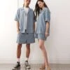 Reclaimed Vintage Unisex Cord Co-ord In Blue