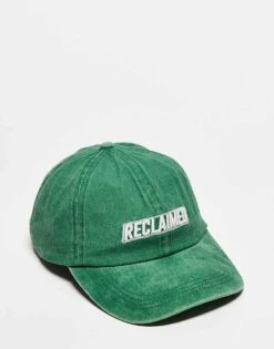 Reclaimed Vintage Unisex Logo Cap In Green For Unisex -Fit Outfits Store 207478538 1 green 1