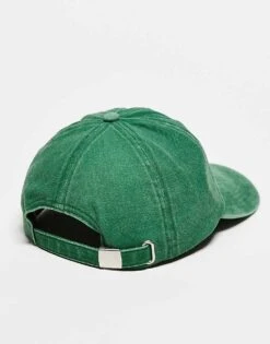 Reclaimed Vintage Unisex Logo Cap In Green For Unisex -Fit Outfits Store 207478538 3