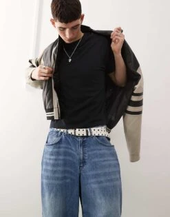 Reclaimed Vintage Slim Cropped Boxy T Shirt In Black For Men -Fit Outfits Store 207603552 3