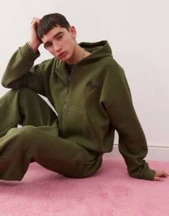 Reclaimed Vintage Co-ord In Khaki