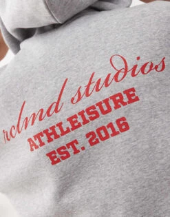 Reclaimed Vintage Unisex Zip Through Hoodie In Grey Marl For Unisex -Fit Outfits Store 207847929 4