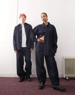 Reclaimed Vintage Unisex Crisp Denim Co-ord -Fit Outfits Store 207936673 1 indigo 1